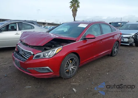 2015 Hyundai Sonata Se из США, поврежденный, VIN 5NPE24AF7FH007419